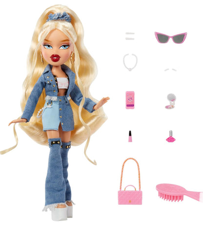 Bratz Alwayz Cloe Fashion Doll with 10 Accessories and Poster