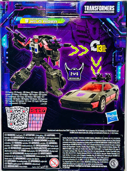 Transformers Generations Legacy DECEPTICON WILD RIDER Hasbro