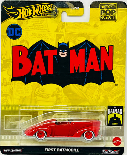 Hot Wheels Premium First Batmobile (Red) Batman