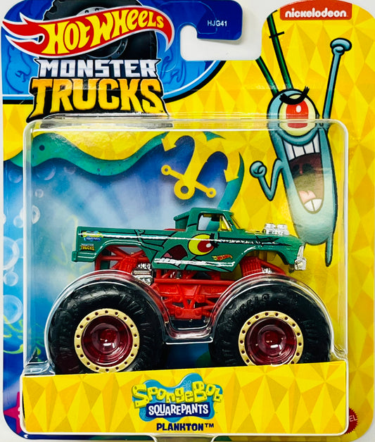 Hot Wheels Monster Trucks SpongeBob SquarePants Plankton