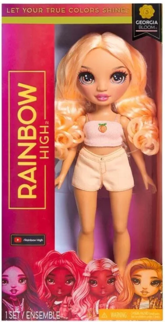 Rainbow High "Georgia Bloom" Peachy Fashion Doll