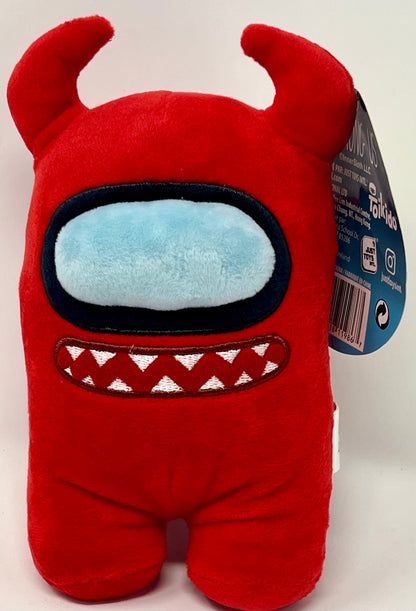 Toikido Among Us Plush Red Devil Crewmate 6”