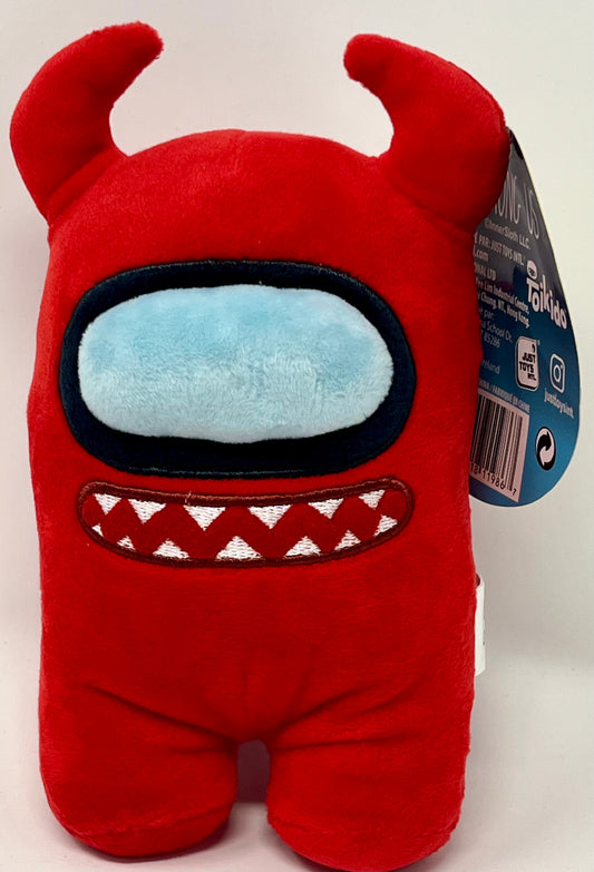 Toikido Among Us Plush Red Devil Crewmate 6”