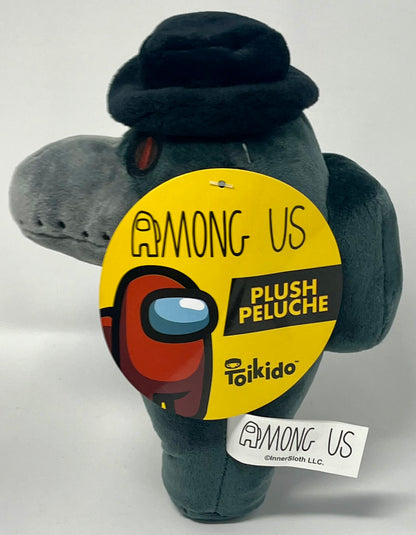 Toikido Among Us Black Plague Doctor Crow Top Hat Crewmate 6" Official Plush