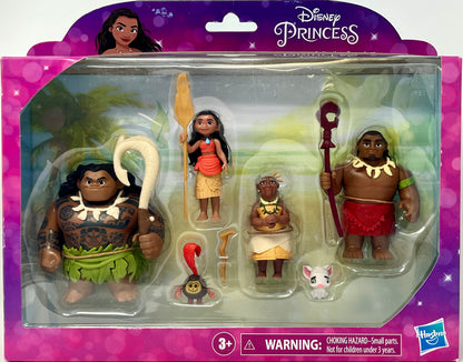 Disney Princess Moana Adventure Figure Doll Play Toy Set