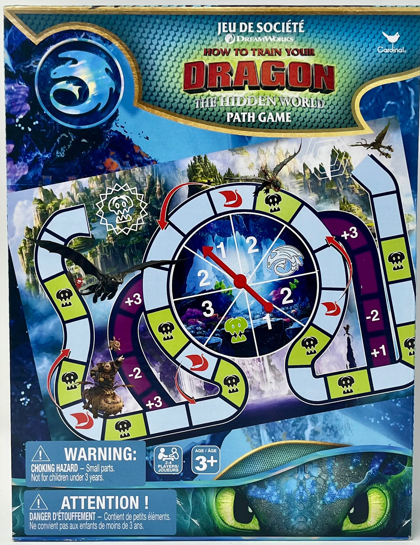 How to Train Your Dragon The Hidden World Path Game Ages 3 and up