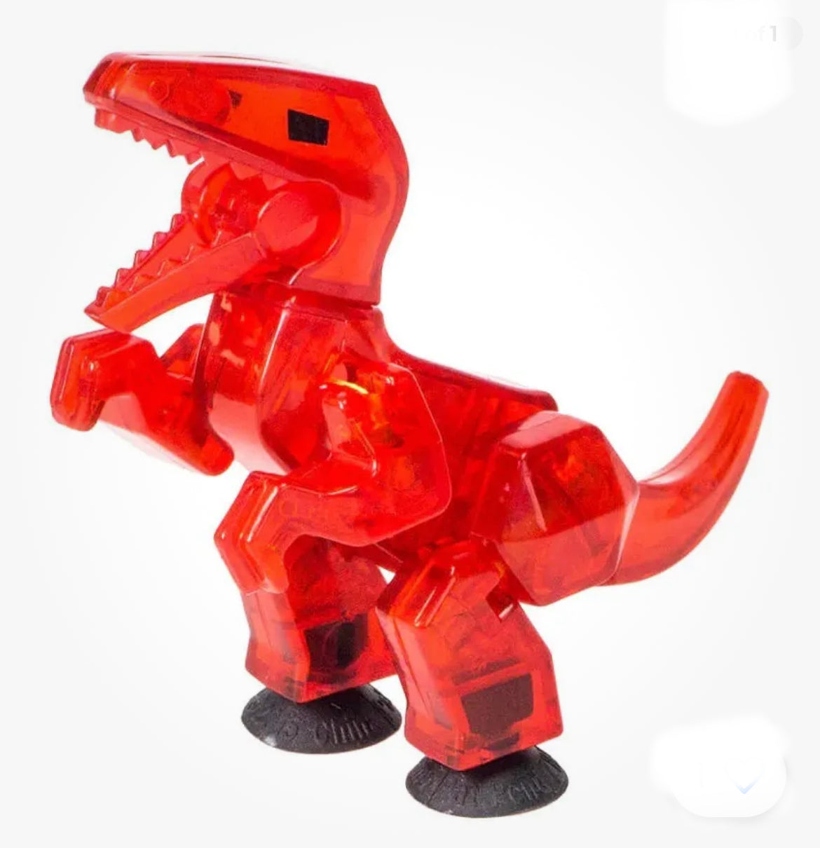 Stikbot Red Stik Velociraptor Dinosaur You Create You Animate