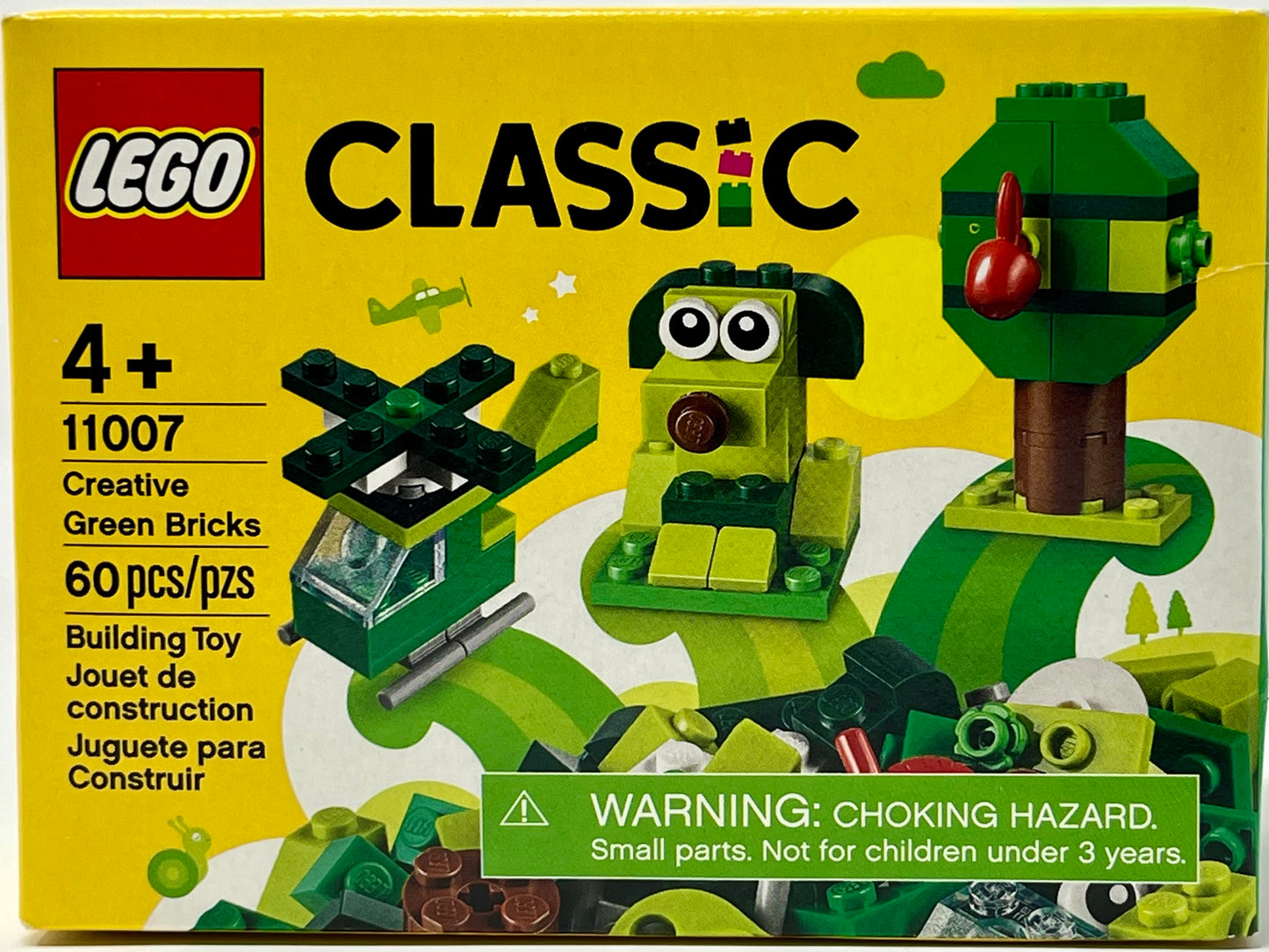 LEGO Classic - Creative Green Bricks 11007 60 pieces