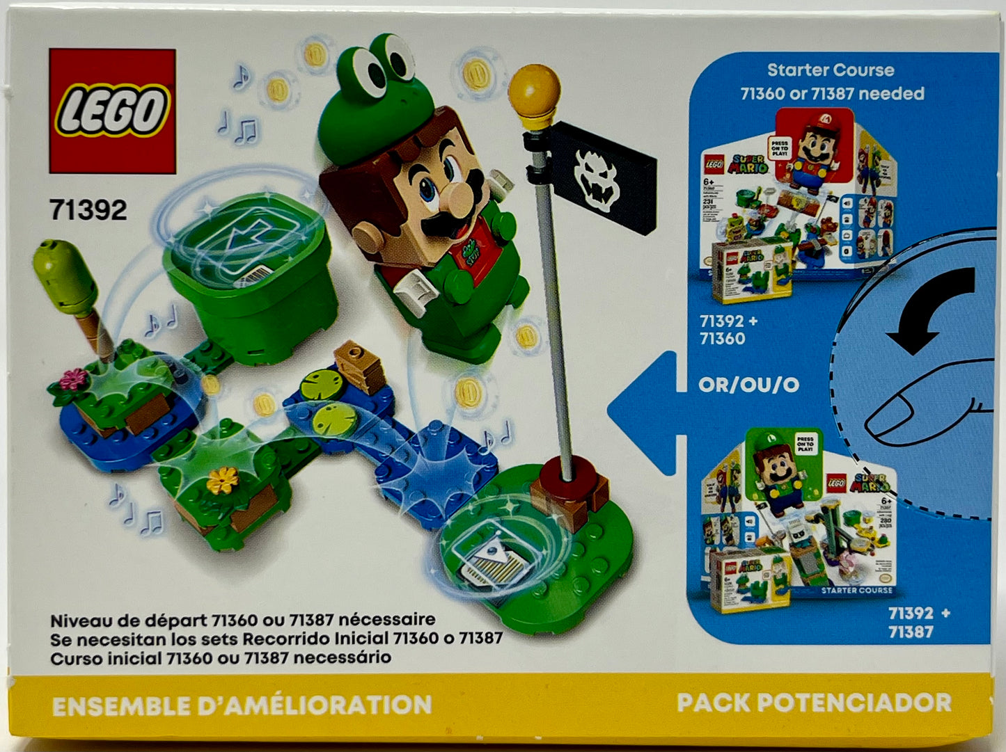 LEGO Super Mario Frog Mario Power-Up Pack (71392)