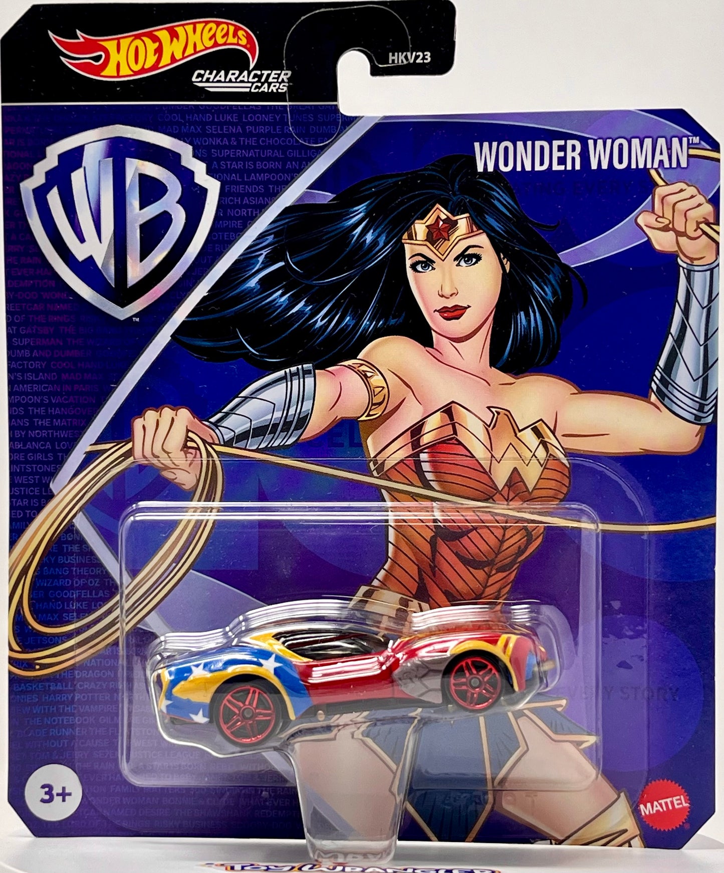 Hot Wheels DC Comics Wonder Woman Character Car 2023