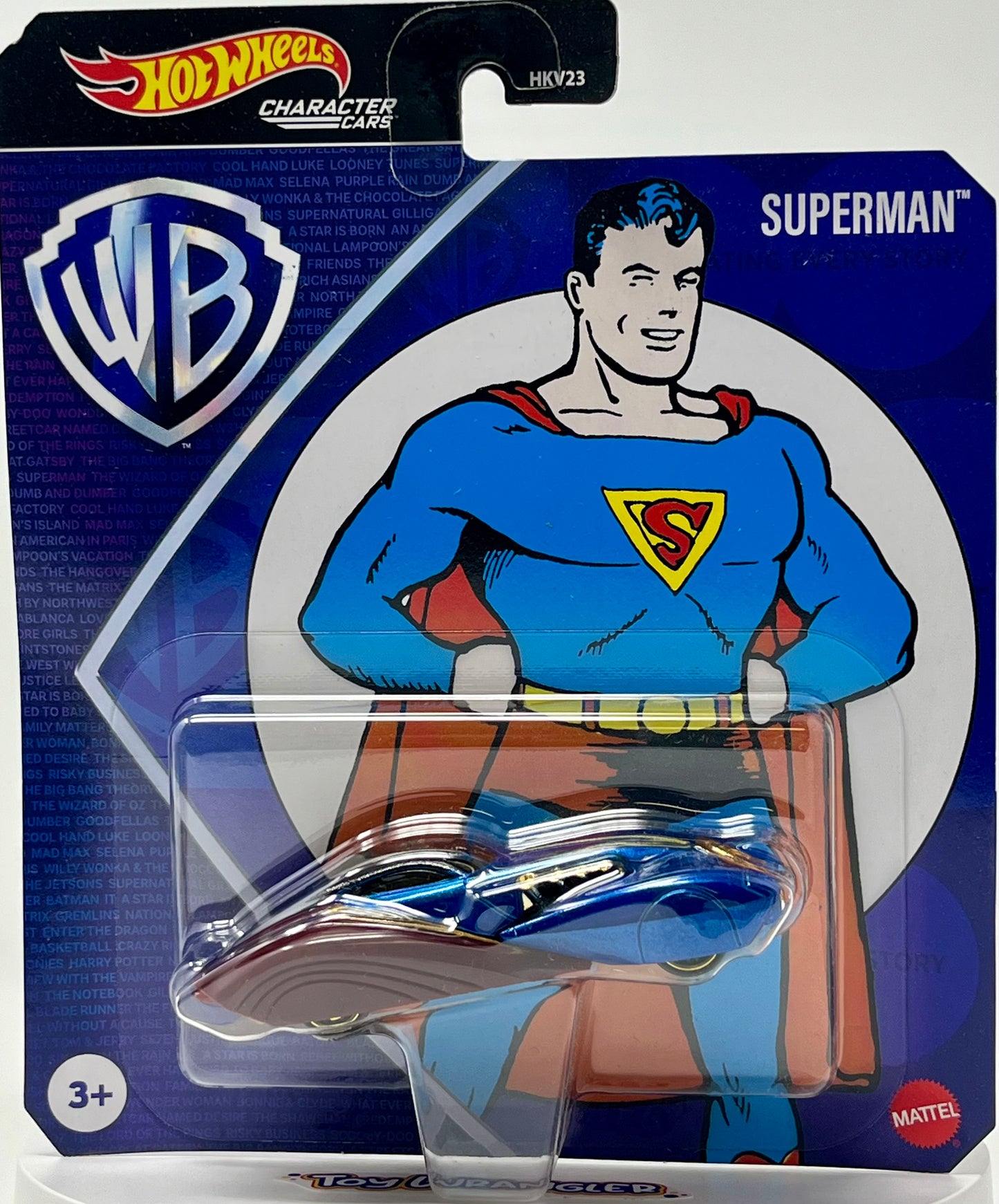 Hot Wheels DC Comics Superman Character Car 2023