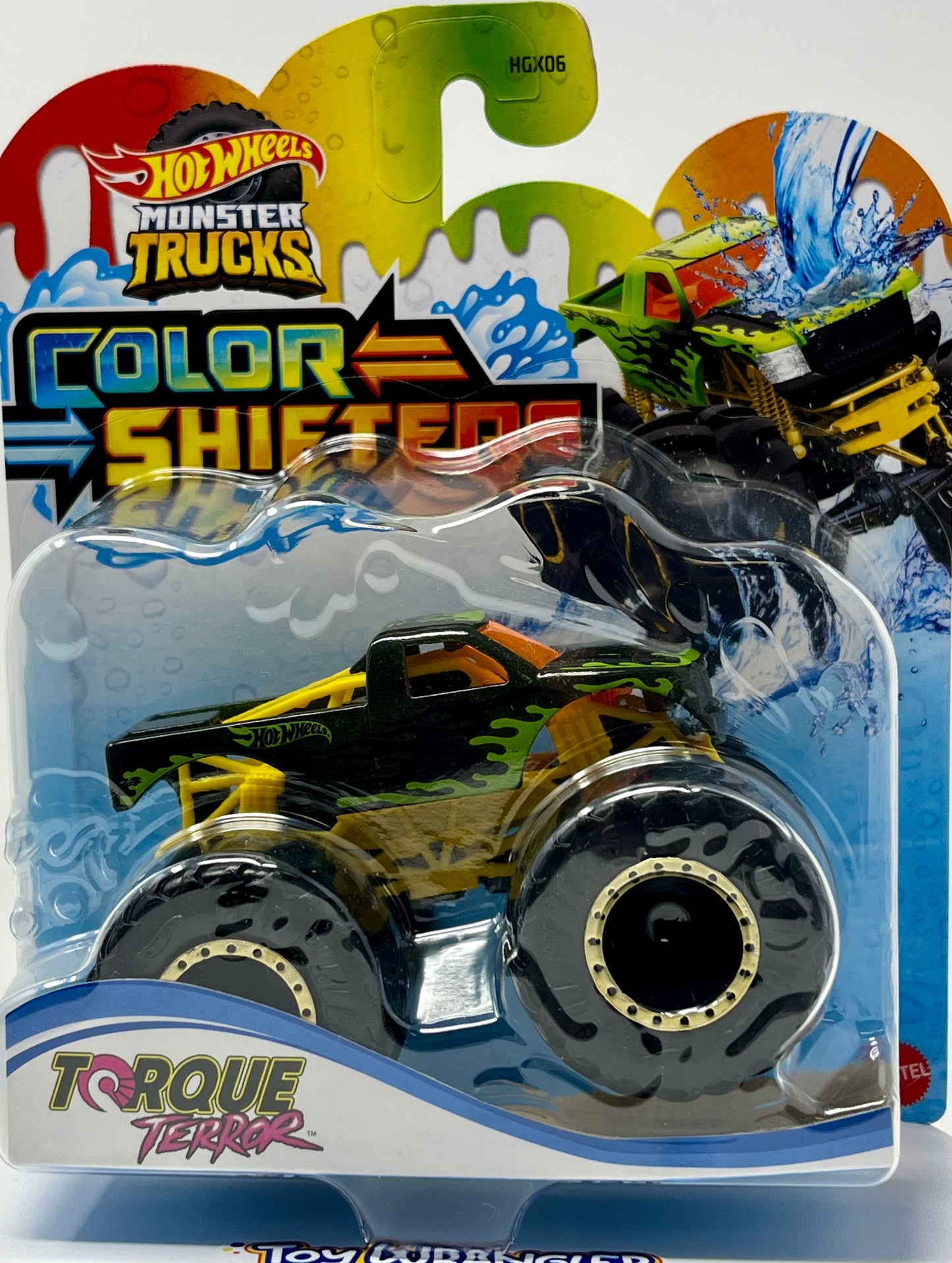 Hot Wheels Color Shifters Torque Terror Monster Trucks 1:64