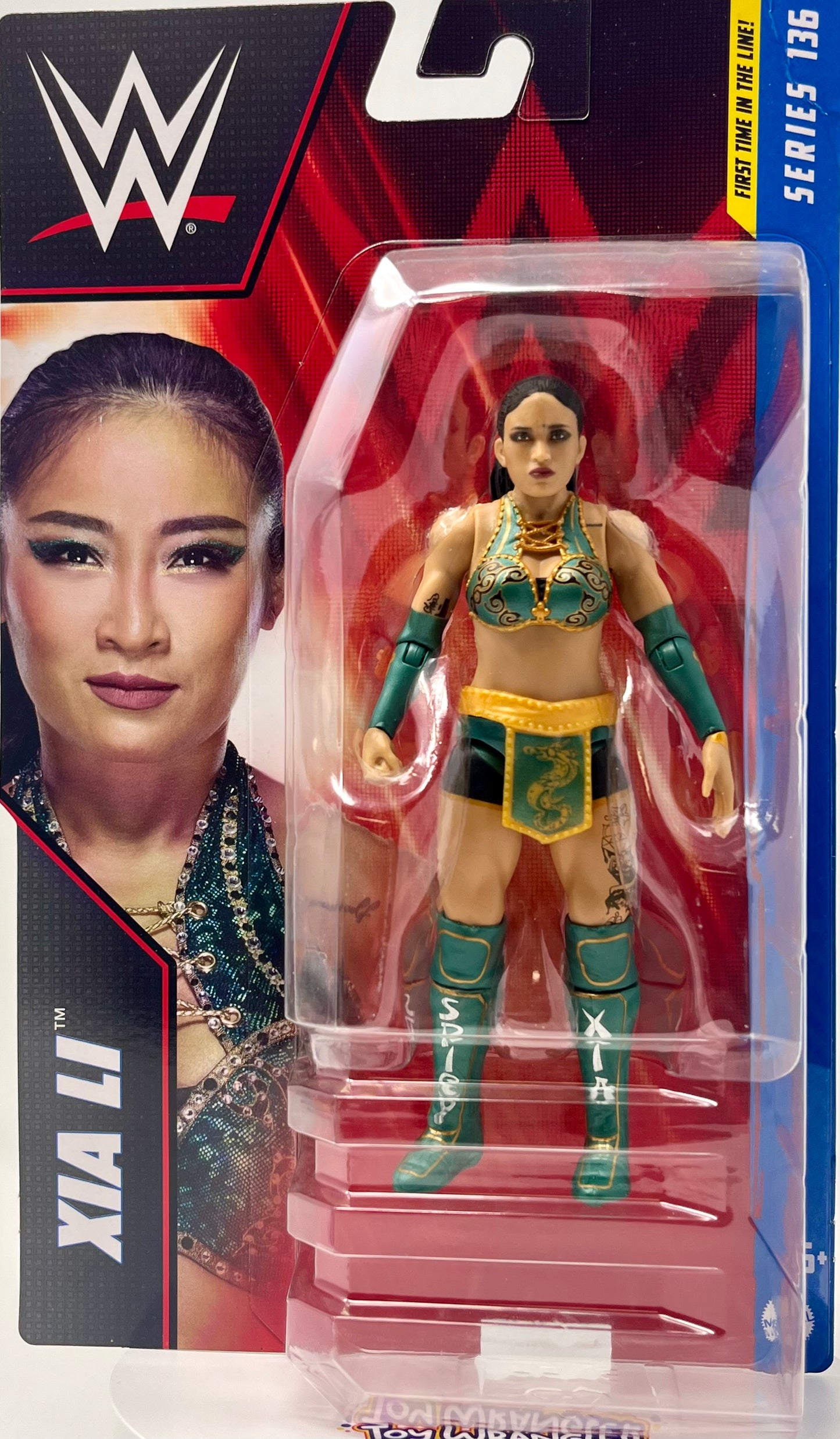 WWE XIA LI Basic Series 136 Wrestling Action Figure Toy