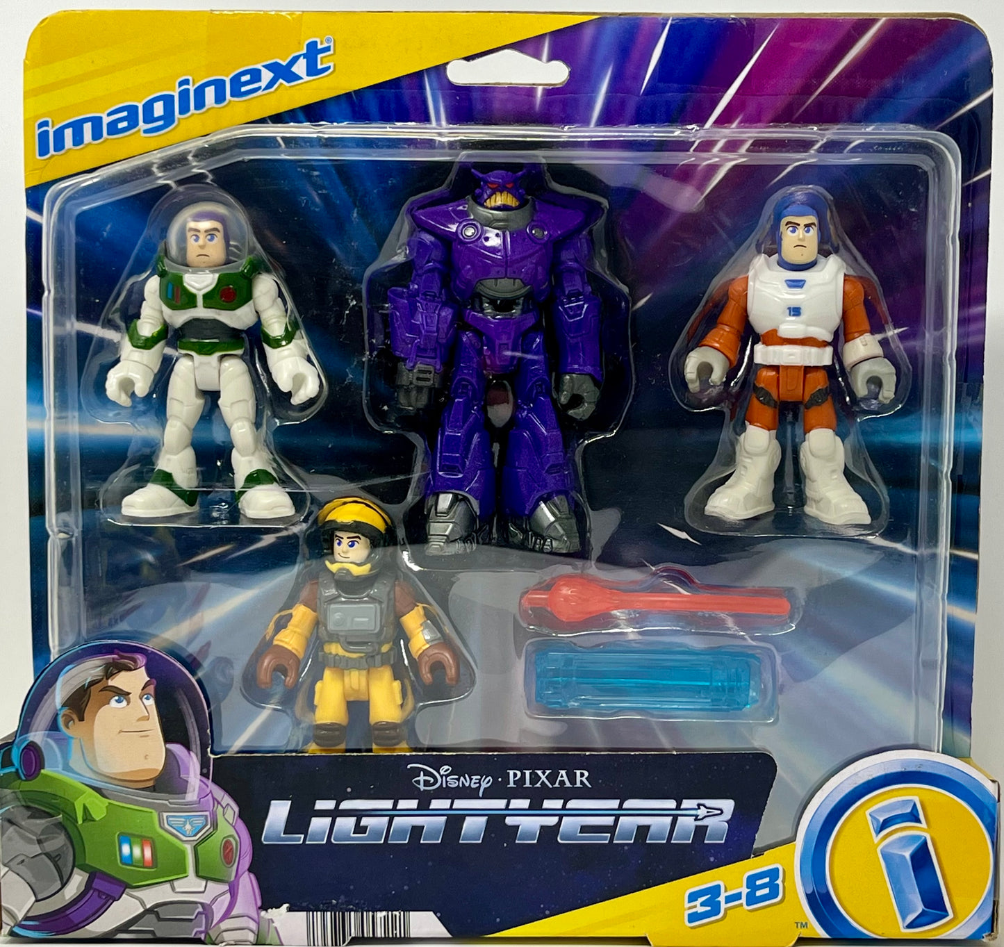 Imaginext Disney Pixar Lightyear Figure Mission Pack of 4 Buzz Zurg XL-12 XL-15