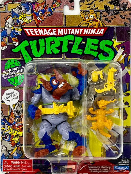 Teenage Mutant Ninja Turtles Wingnut & Screwloose Playmates Figure