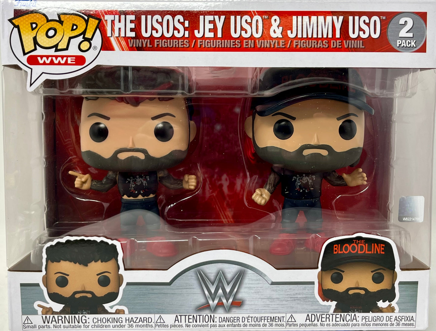 FUNKO POP! WWE: Uso Brothers 2PK, Funko