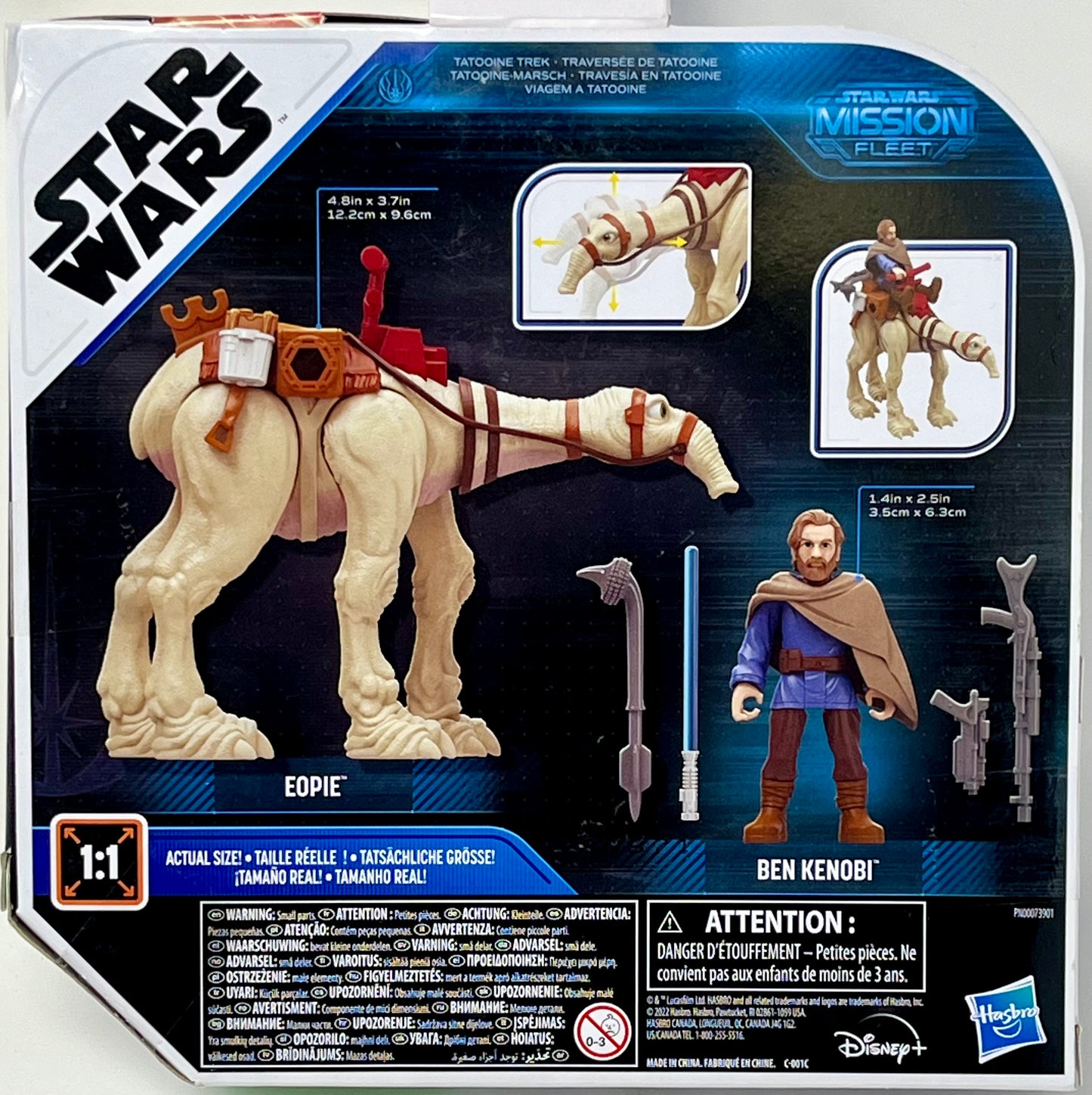 Star War Obi Wan Kenobi Action Figure Set Mission Fleet