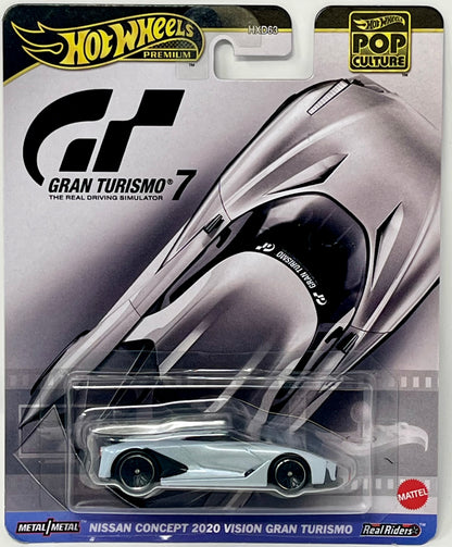 Hot Wheels Premium Pop Culture Gran Turismo 7 Nissan Concept 2020 Vision 1:64 Scale