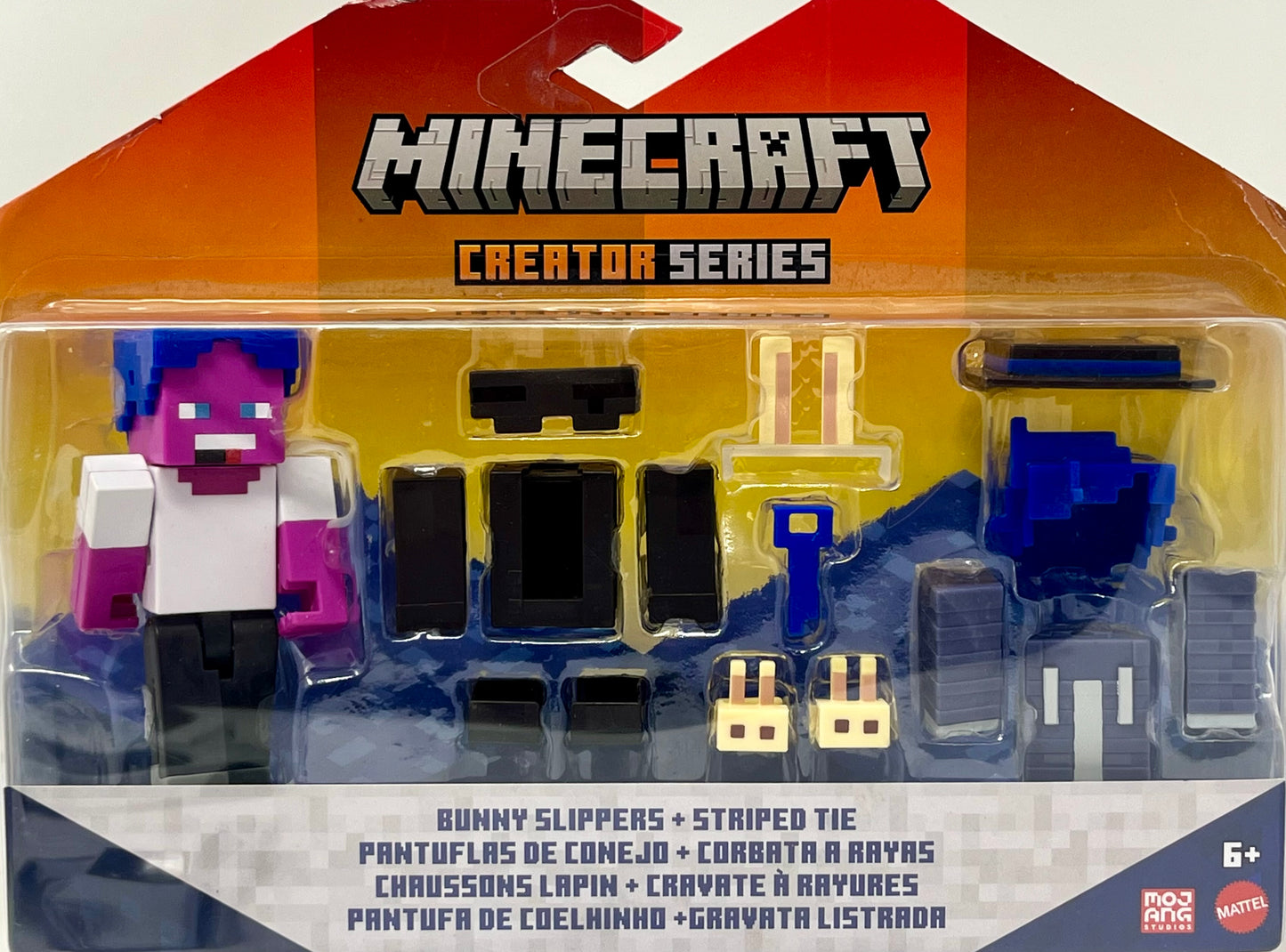 Mattel Minecraft Creator Series Expansion Pack Collectible Building Toy, 3.25-inch Figure with Accessories