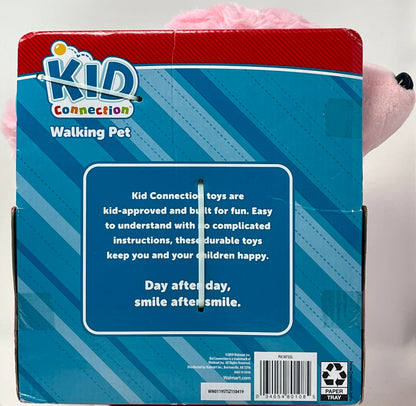 Walking Barking Pink Poodle Sound Remote Control Leash, Kid Connection 9"