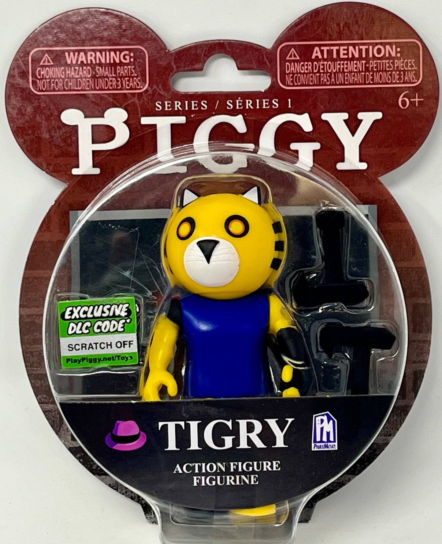 PIGGY Action Figure - Tigry Articulated Buildable Action Figure Toy, Series 1 Collectible