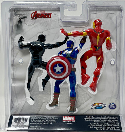 SwimWays Marvel Avengers Dive Character Figures - Set of 3 - Water Toys