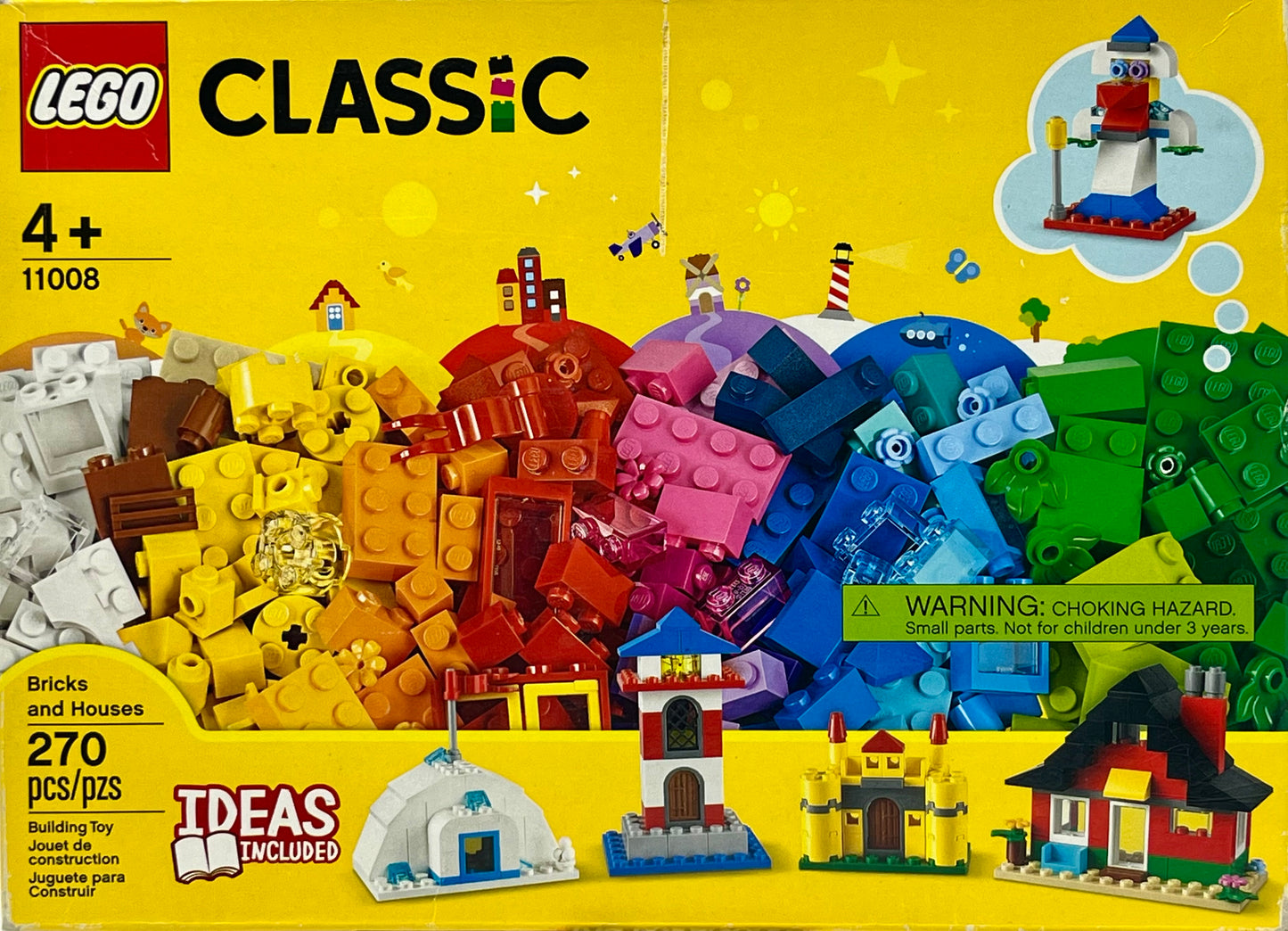 LEGO Classic 11008 Bricks And Houses 270pcs Sealed Set