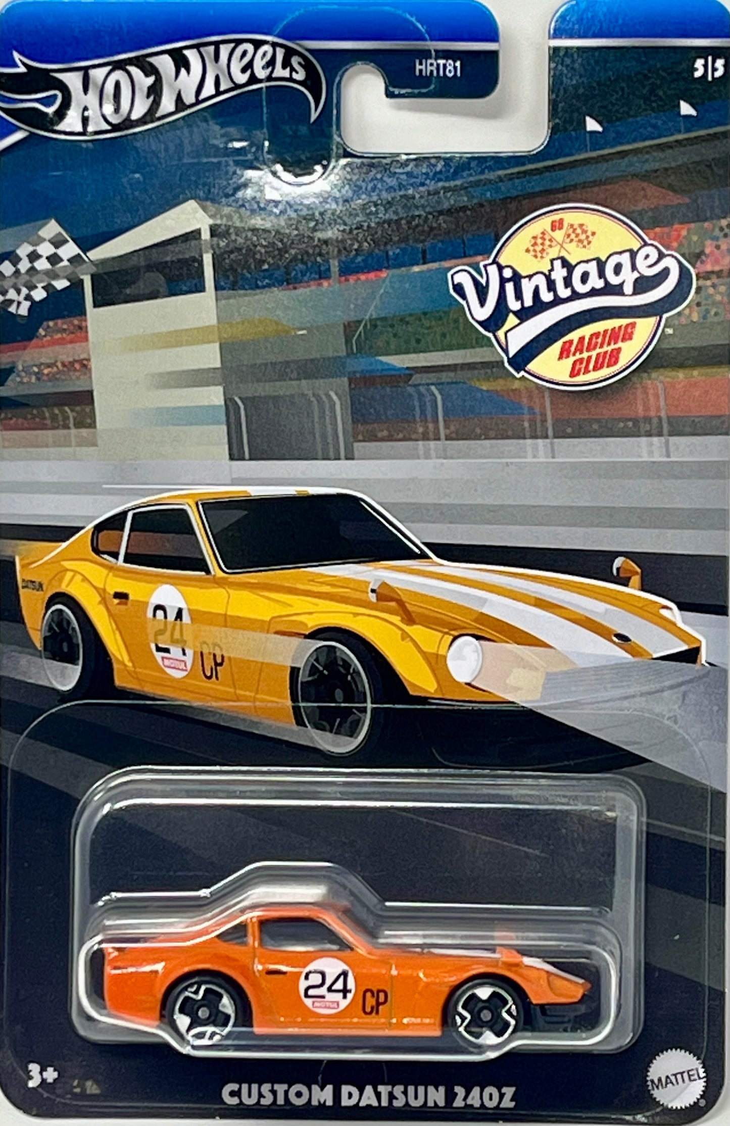 Hot Wheels Custom Datsun 240Z Vintage Racing Club  5/5