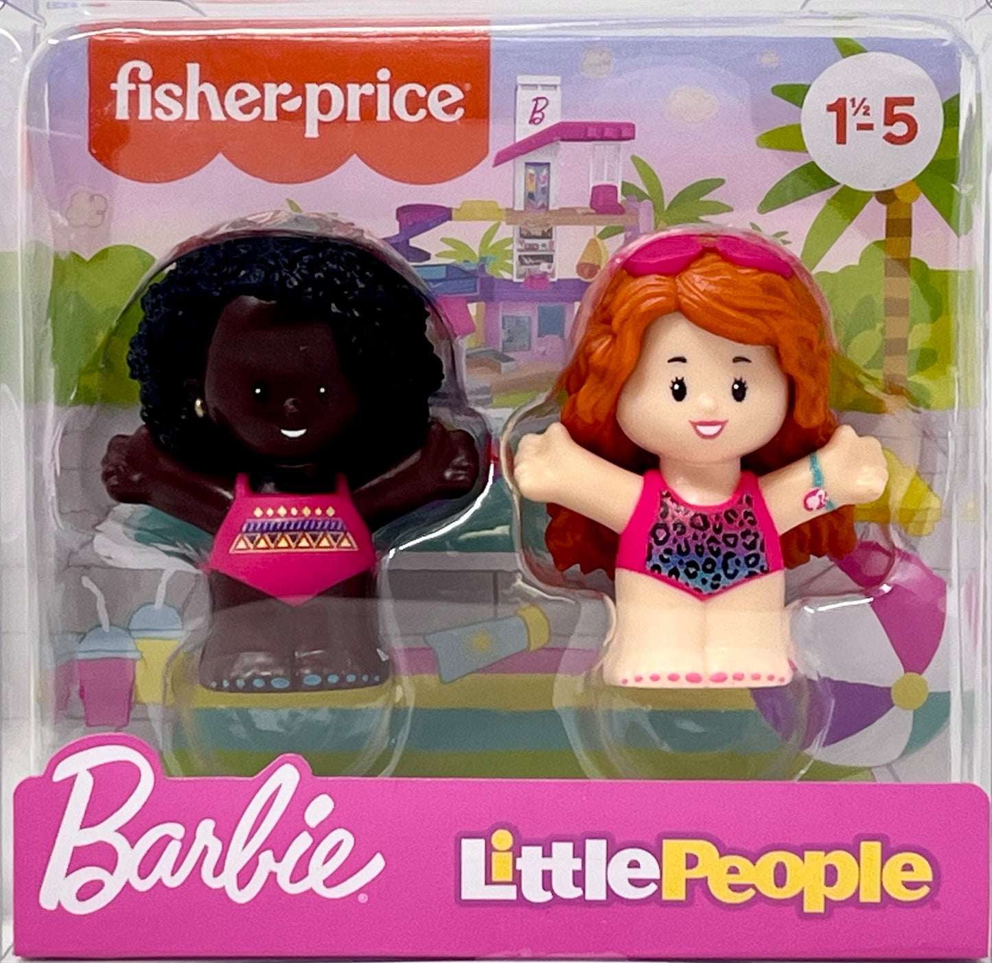 Fisher-Price Little People Barbie Swimming Figure 2 Pack