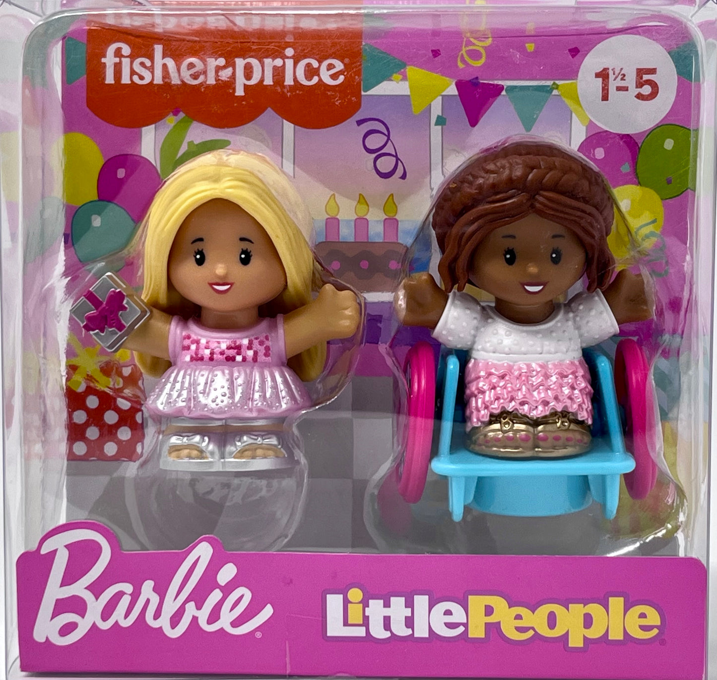 Fisher-Price Little People Barbie Party Characters Figure 2 Pack