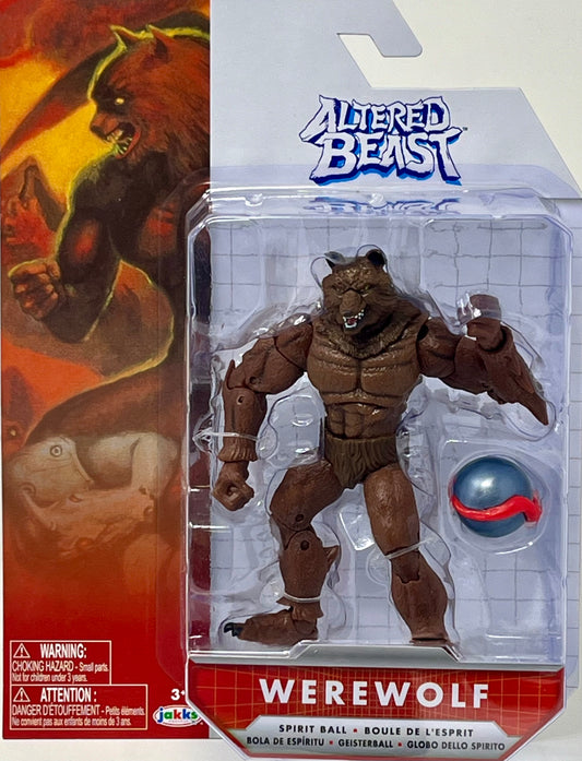 JAKKS Pacific Sega Altered Beast Werewolf Action Figure with Spirit Ball