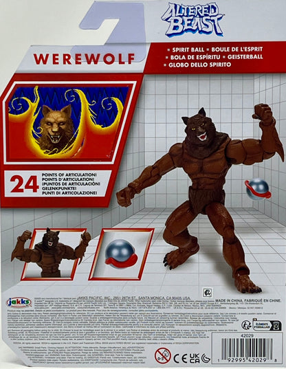 JAKKS Pacific Sega Altered Beast Werewolf Action Figure with Spirit Ball