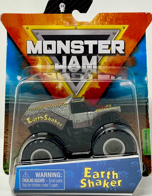 Monster Jam Earth Shaker Series 12 Monster Truck 1:64 Scale Includes Wristband and Poster