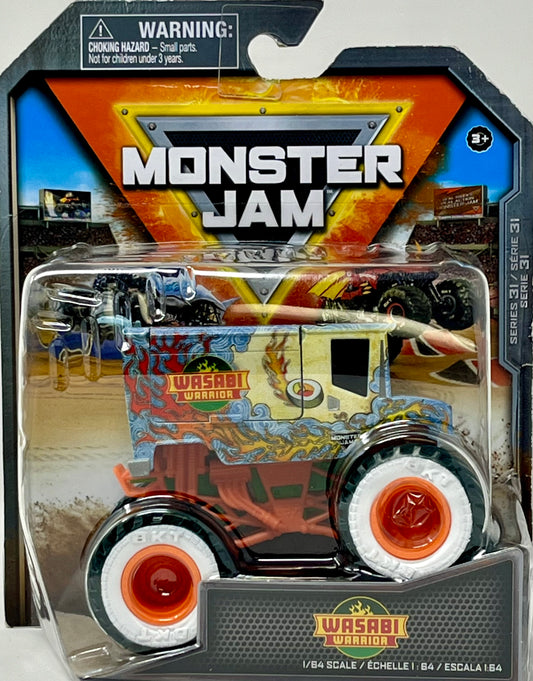 Monster Jam Series 31 WASABI WARRIOR 1/64 Scale