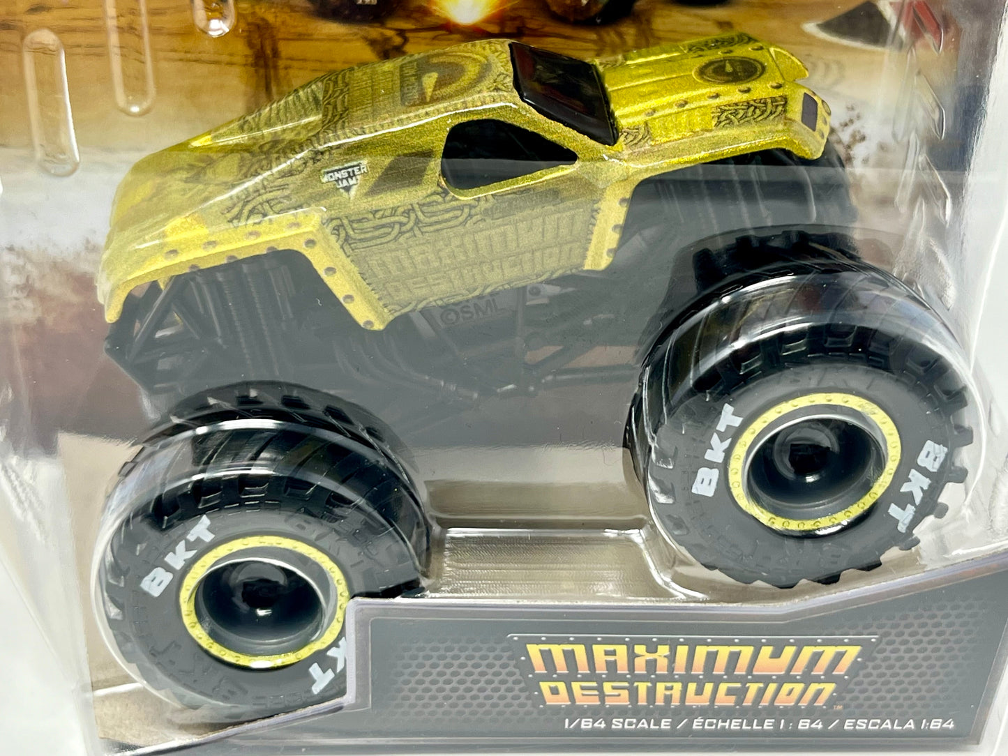 Monster Jam 2024 Maximum Destruction Official 1:64 Diecast Truck Series 34 Arena Favorites