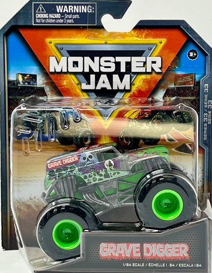 Monster Jam Truck GRAVE DIGGER 1:64 2023 Series 33