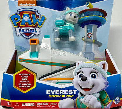 Paw Patrol Everest Snow Plow with Movable Claw for Ages 3+