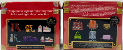 Set #8 Rainbow High Mini Accessories Studio Shoes & Handbag