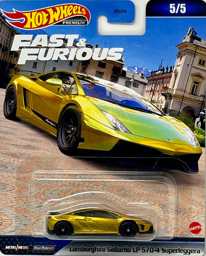 Hot Wheels Fast and Furious - Lamborghini Gallardo LP 570-4 Super Reggera [3 Years Old and Up]