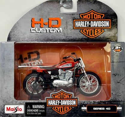 Maisto 1:18 Harley-Davidson H-D Custom Motorcycle "XR750" Series 40