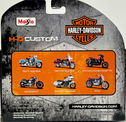 Maisto 1:18 Harley-Davidson H-D Custom Motorcycle "XR750" Series 40