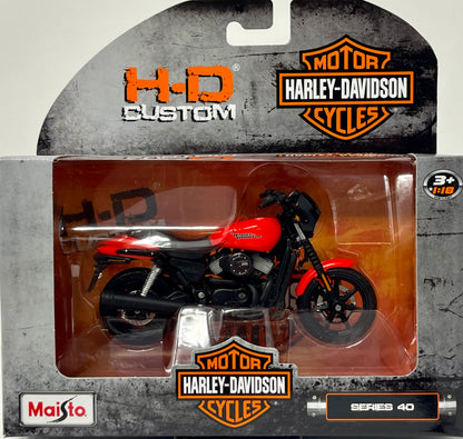 Maisto Motorcycles Harley-Davidson  2015 Red Street 750 Motorcycle