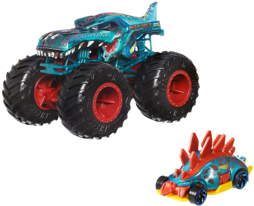 Hot Wheels Monster Trucks Mega Wrex with Motosaurus