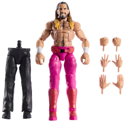 WWE Elite Collection Premium Live Event Seth Rollins Action Figure Set, WrestleMania Collectible