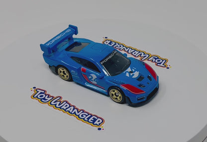 Two 2024 Hot Wheels Porsche Series 4/6 Porsche 935 Blue