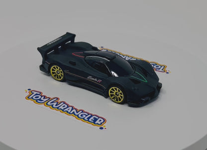 Hot Wheels Pagani Zonda R (Black) with Protector