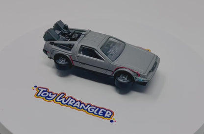 Hot Wheels 2024 Back To The Future Time Machine - Hover Mode w/ Protector