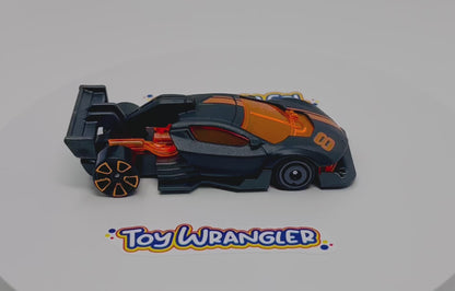 Hot Wheels Punk Rod (Black/Orange) with Protector